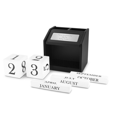 Calendar Block Pen Holder