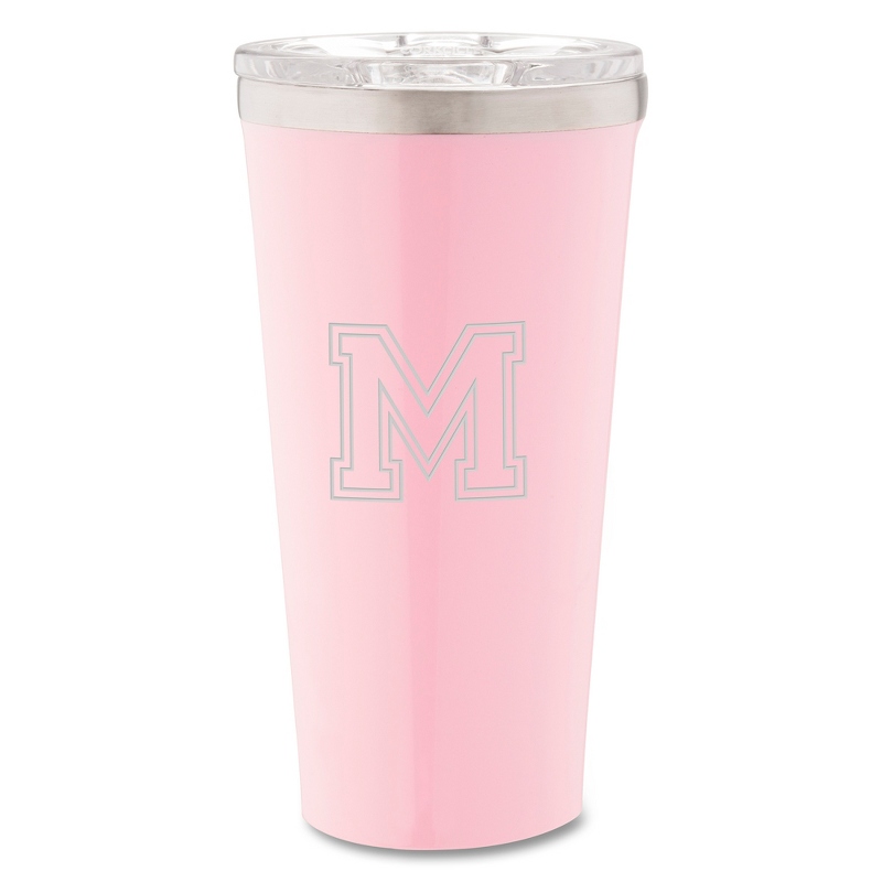 Image of Corkcicle Rose Quartz 16 oz. Stainless Steel Tumbler