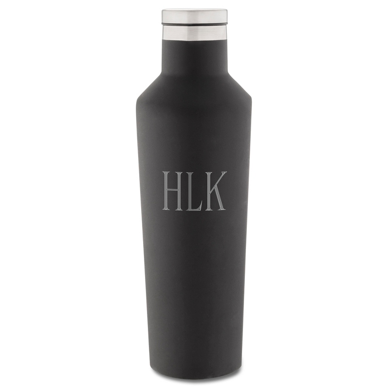 Image of Corkcicle Matte Black 16 oz. Stainless Steel Canteen