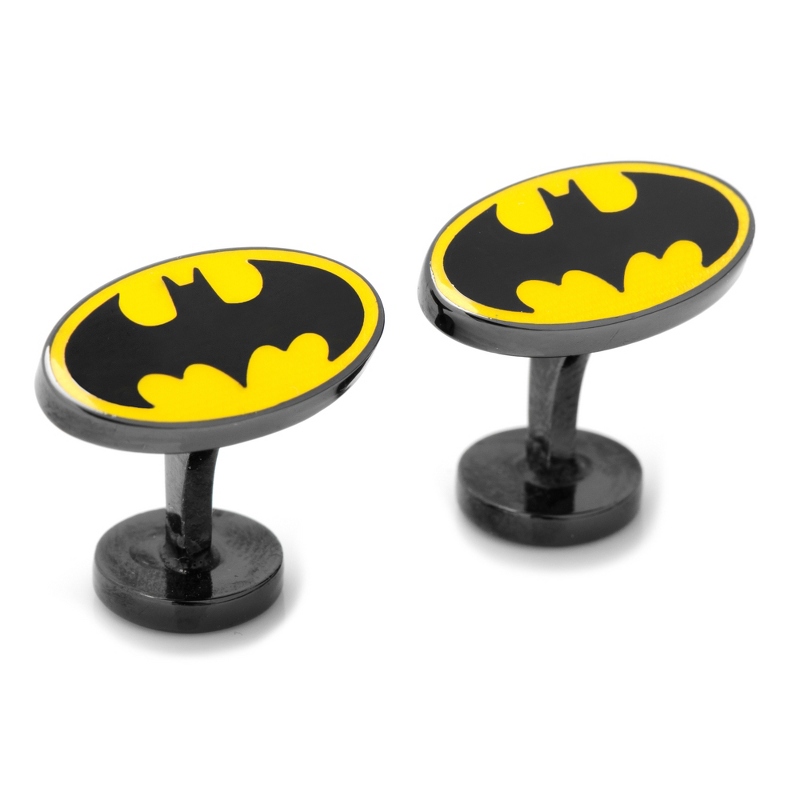 Image of DC Comics Batman Symbol Cuff Links