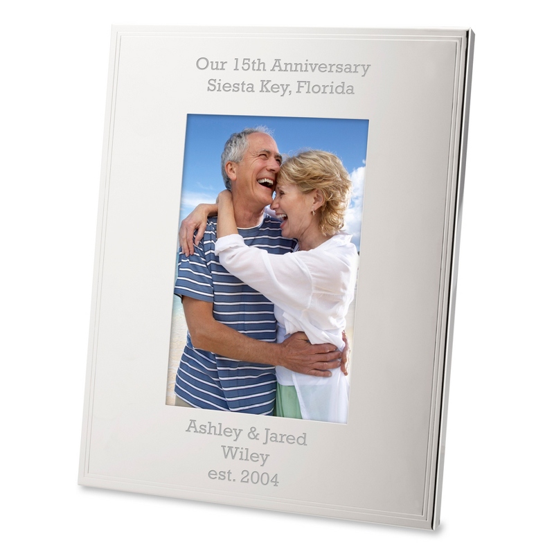 Image of Tremont Silver 5x7 Portrait Frame