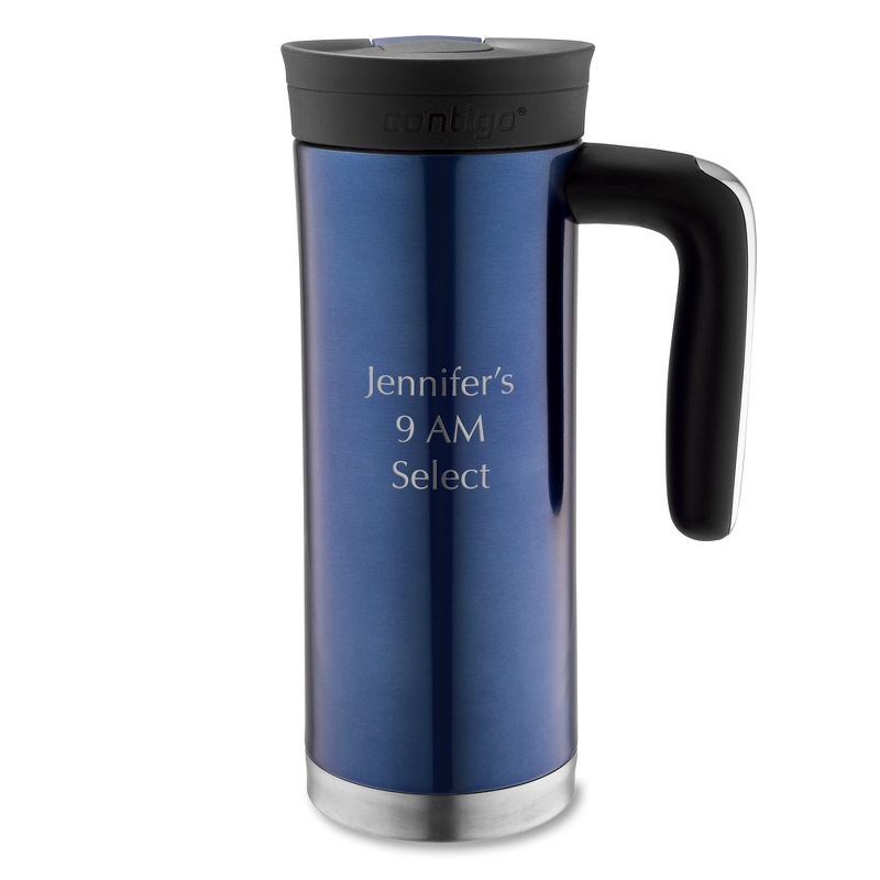 Image of CONTIGO Blue Superior 20 Oz Stainless Steel Travel Mug