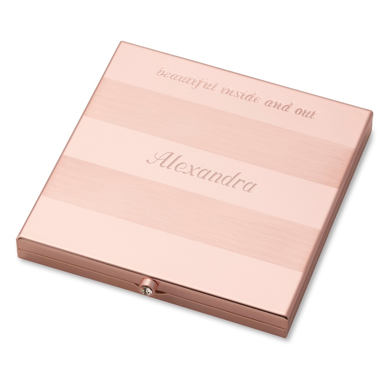 Image of Rose Gold Stripe Compact