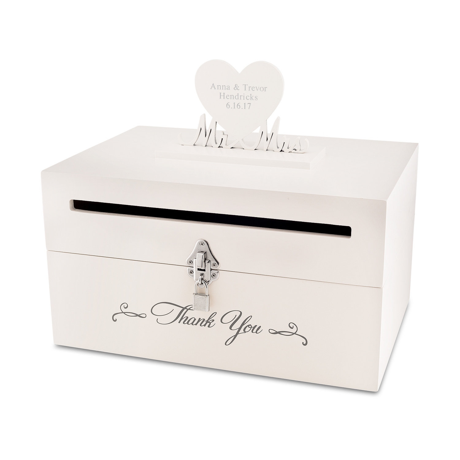 Wedding Thank You Card Box