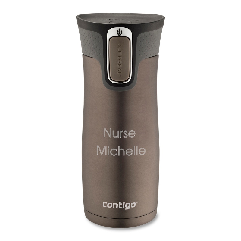 Image of Contigo Latte West Loop Autoseal 16 Oz Stainless Steel Mug