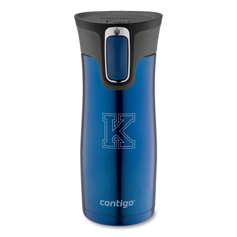 Image of Contigo Blue West Loop Autoseal 16 Oz Stainless Steel Travel