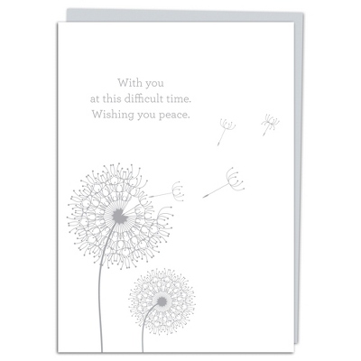 With You Sympathy Card