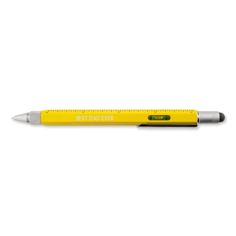 Image of Monteverde 9 Function Yellow Ballpoint Tool Pen