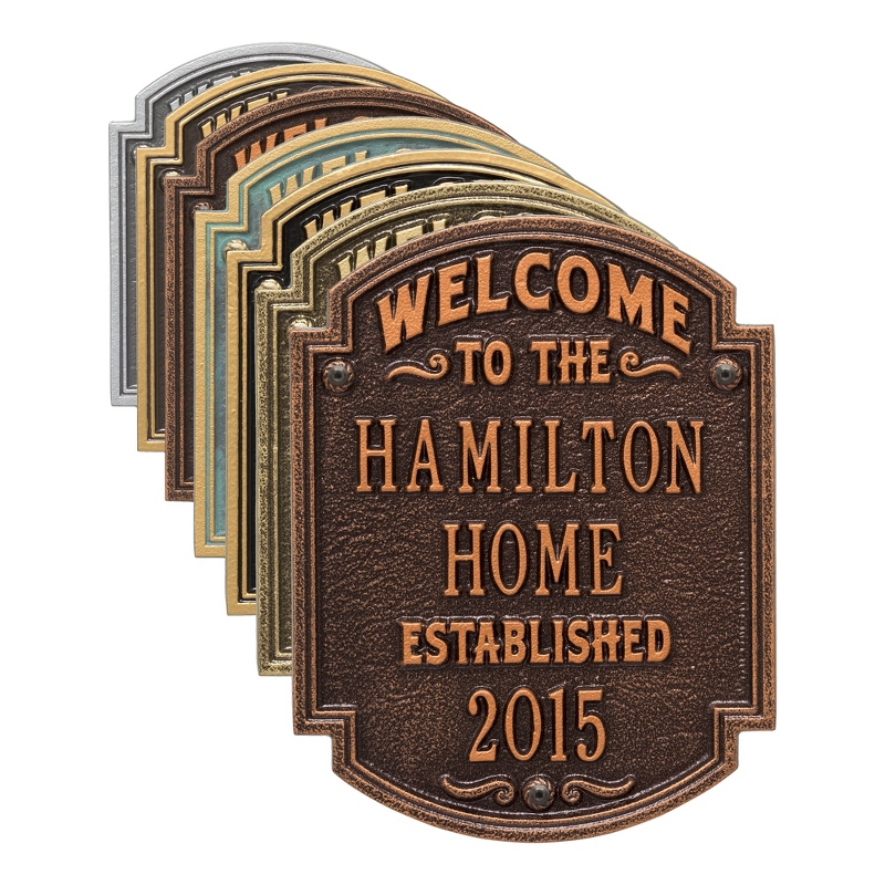 Image of Heritage Welcome Plaque