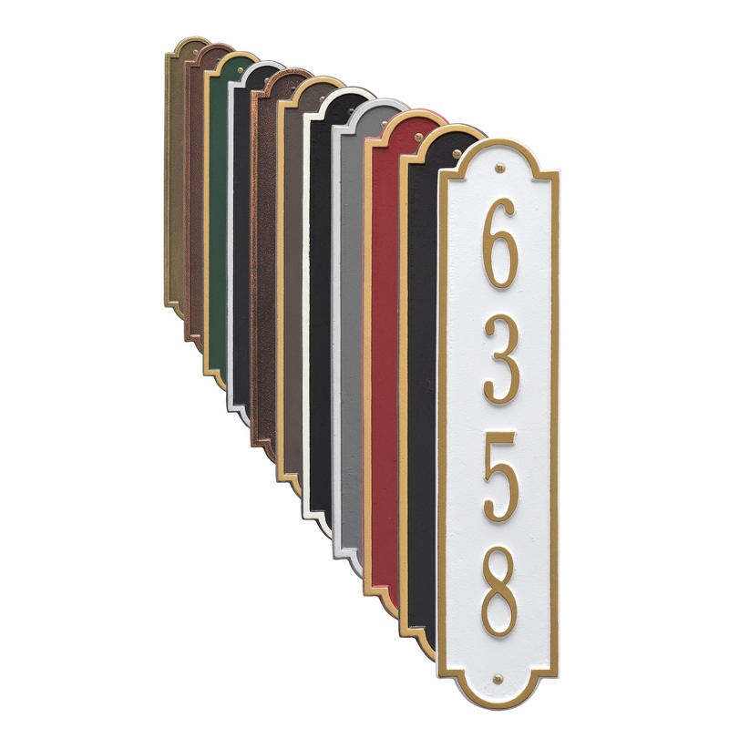 Image of Richmond Vertical Address Plaque