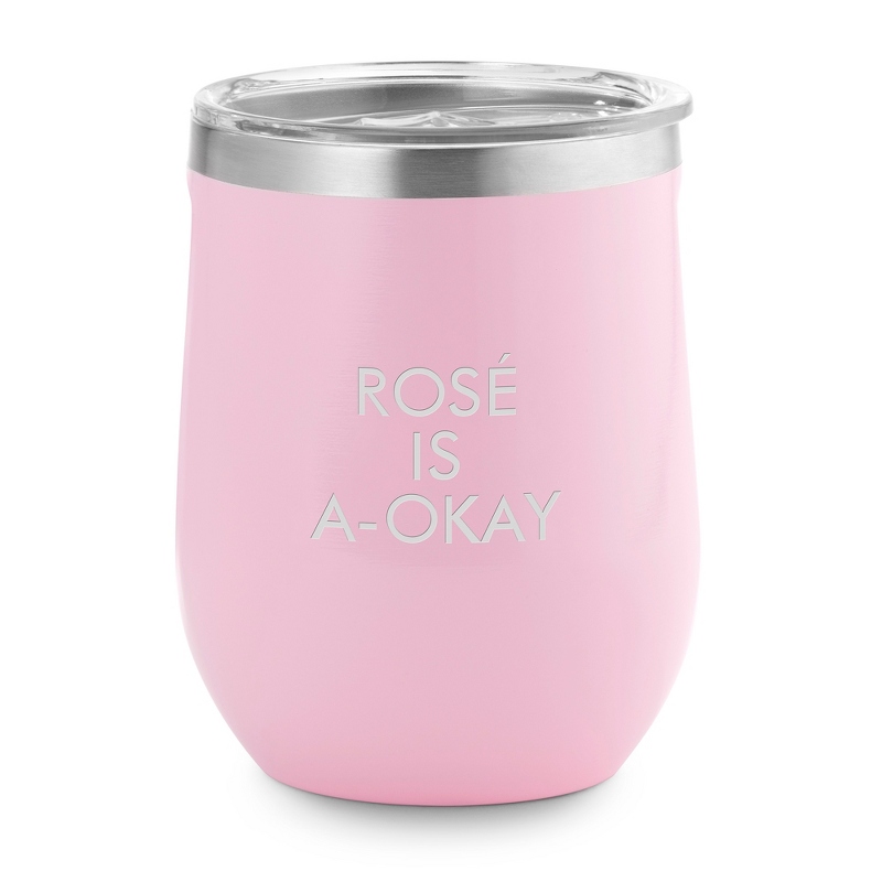 Corkcicle Rose Quartz 12 OZ Stemless