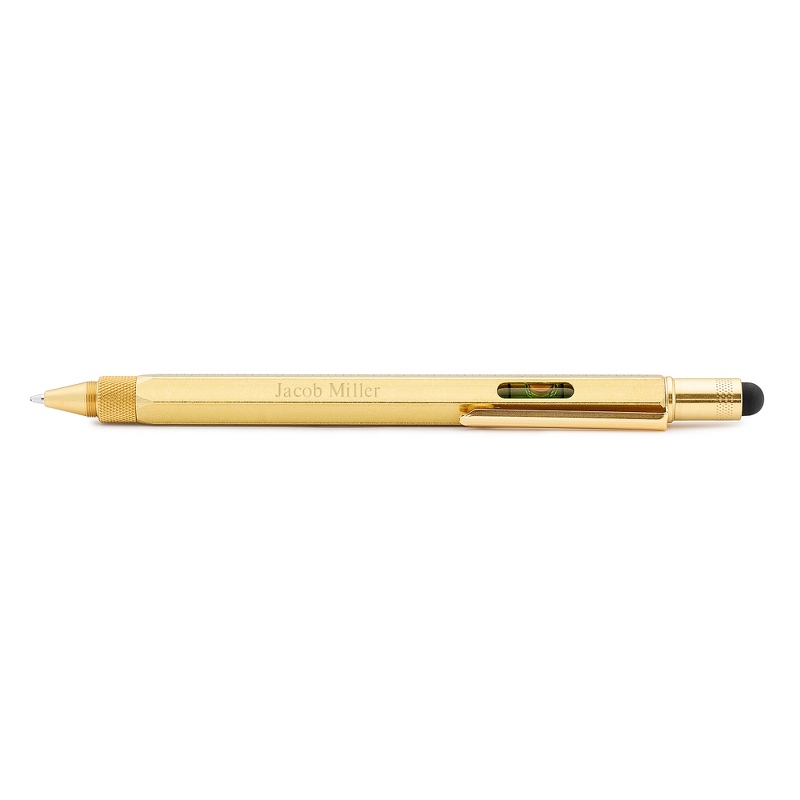 Image of Monteverde 9 Function Brass Ballpoint Tool Pen