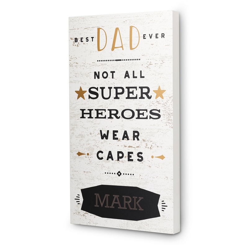 Image of Super Hero Dad Wall Plaque