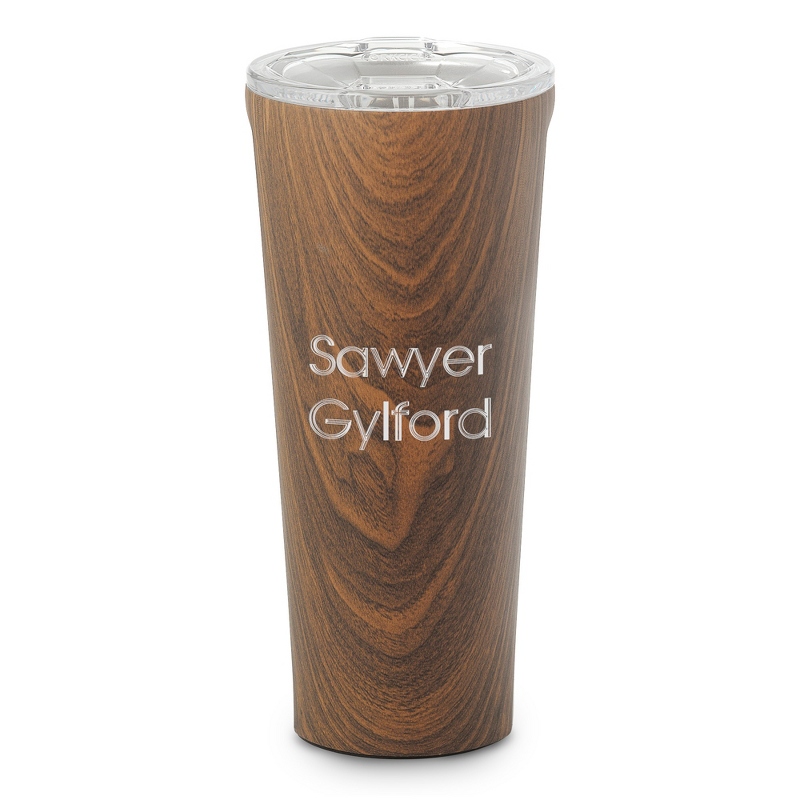 Image of Corkcicle Walnut 24 OZ Tumbler