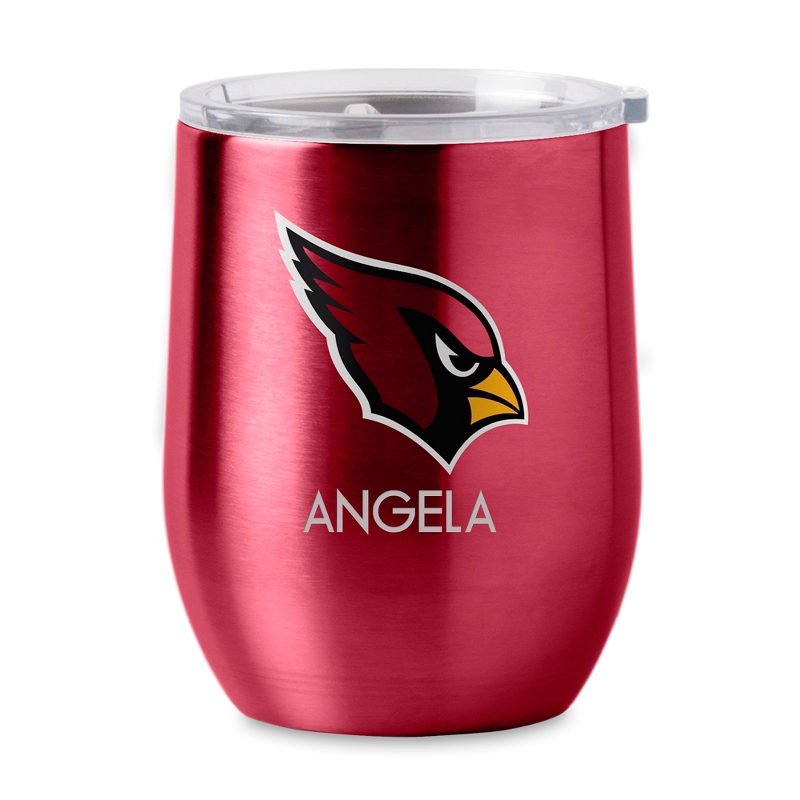 Image of NFL Arizona Cardinals Stainless Steel Stemless Wine Glass
