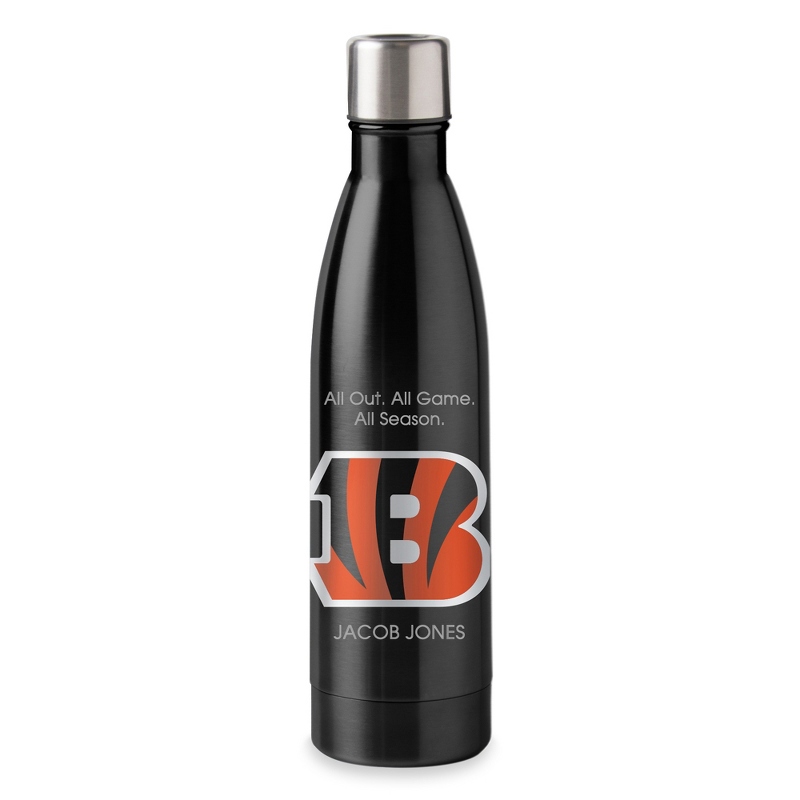 Image of NFL Cincinnati Bengals 18 OZ. Stainless Steel Ultra Bottle