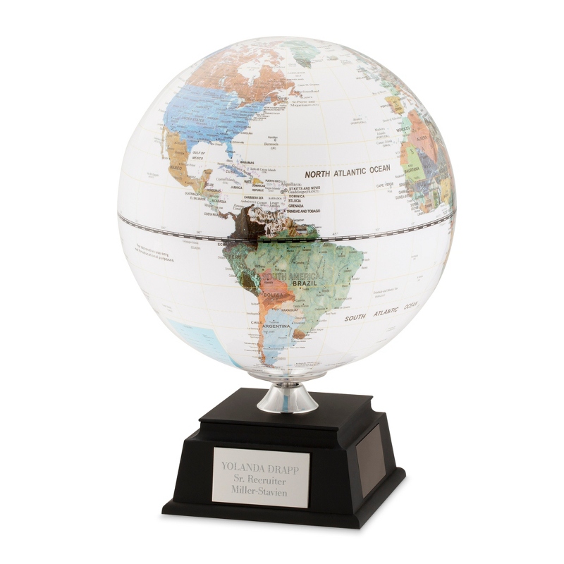 Image of White Solar Globe