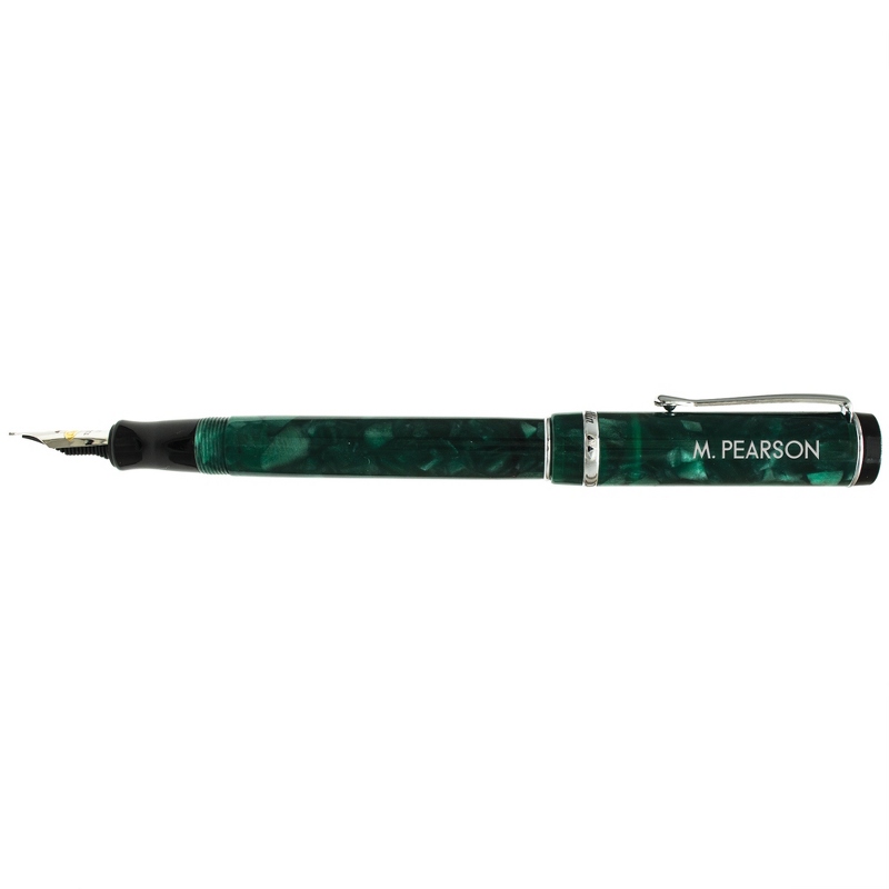 Image of Conklin Duragraph Forest Green Fountain Pen