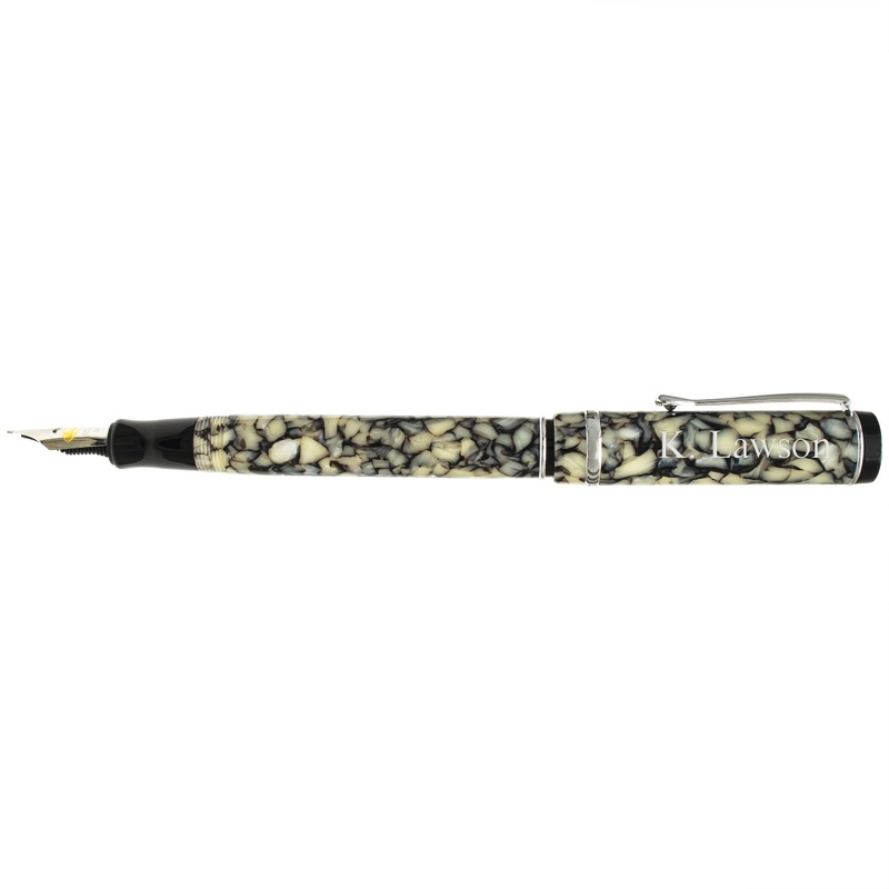 Image of Conklin Duragraph Cracked Ice Fountain Pen