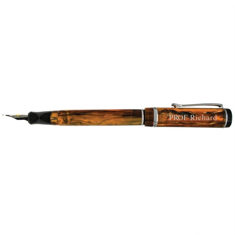 Image of Conklin Duragraph Amber Fountain Pen
