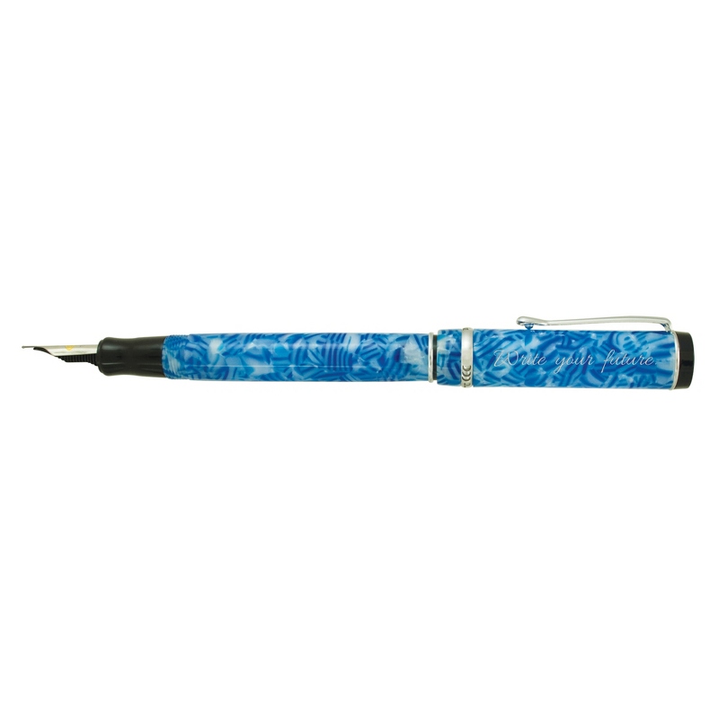 Image of Conklin Duragraph Ice Blue Fountain Pen