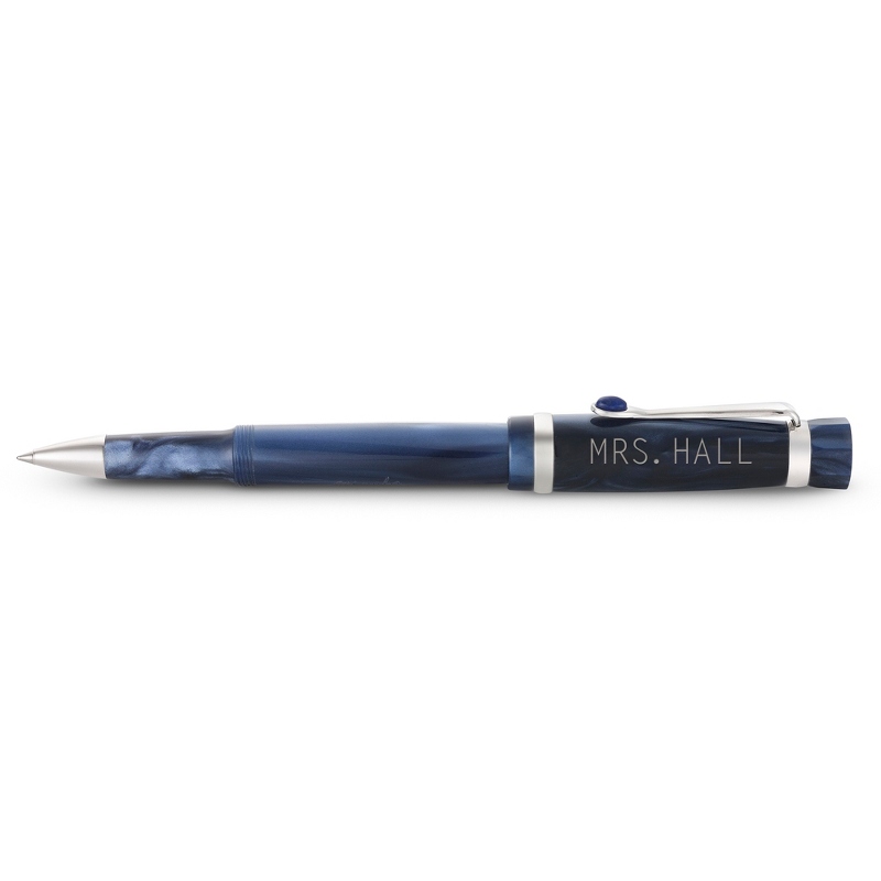 Image of Stipula Castoni Lapis Blue Rollerball Pen