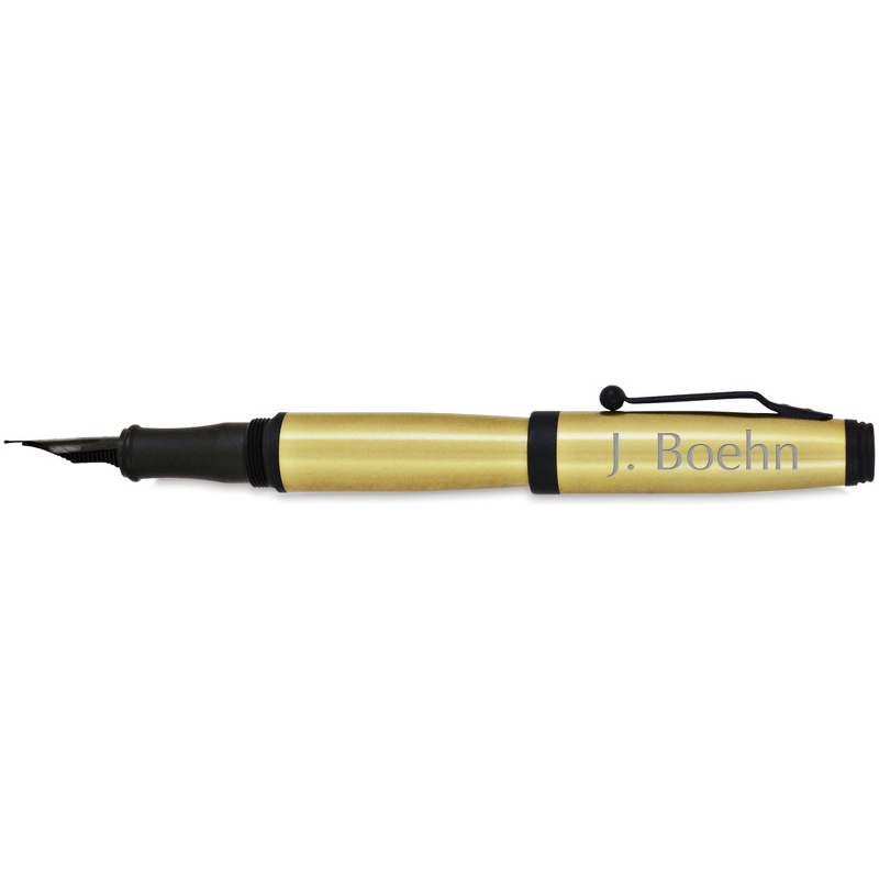 Image of Monteverde Invincia Brass Fountain Pen