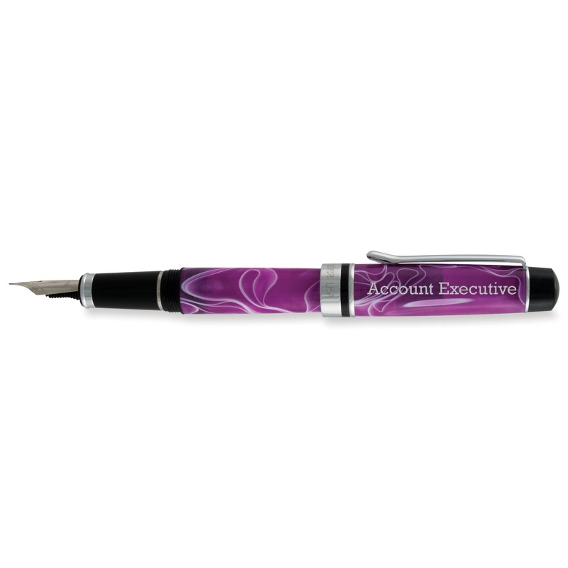 Image of Monteverde Prima Purple Swirl Fountain Pen
