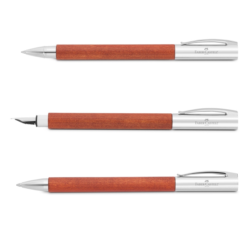 Image of Faber Castell Ambition Brown Pearwood Pen