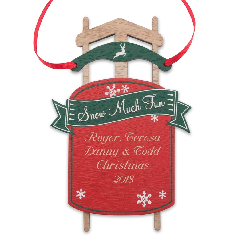 Image of Classic Sled Ornament