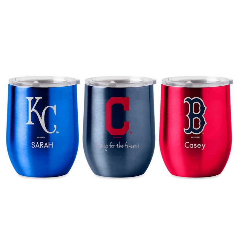 Image of MLB Stainless Steel Wine Glass
