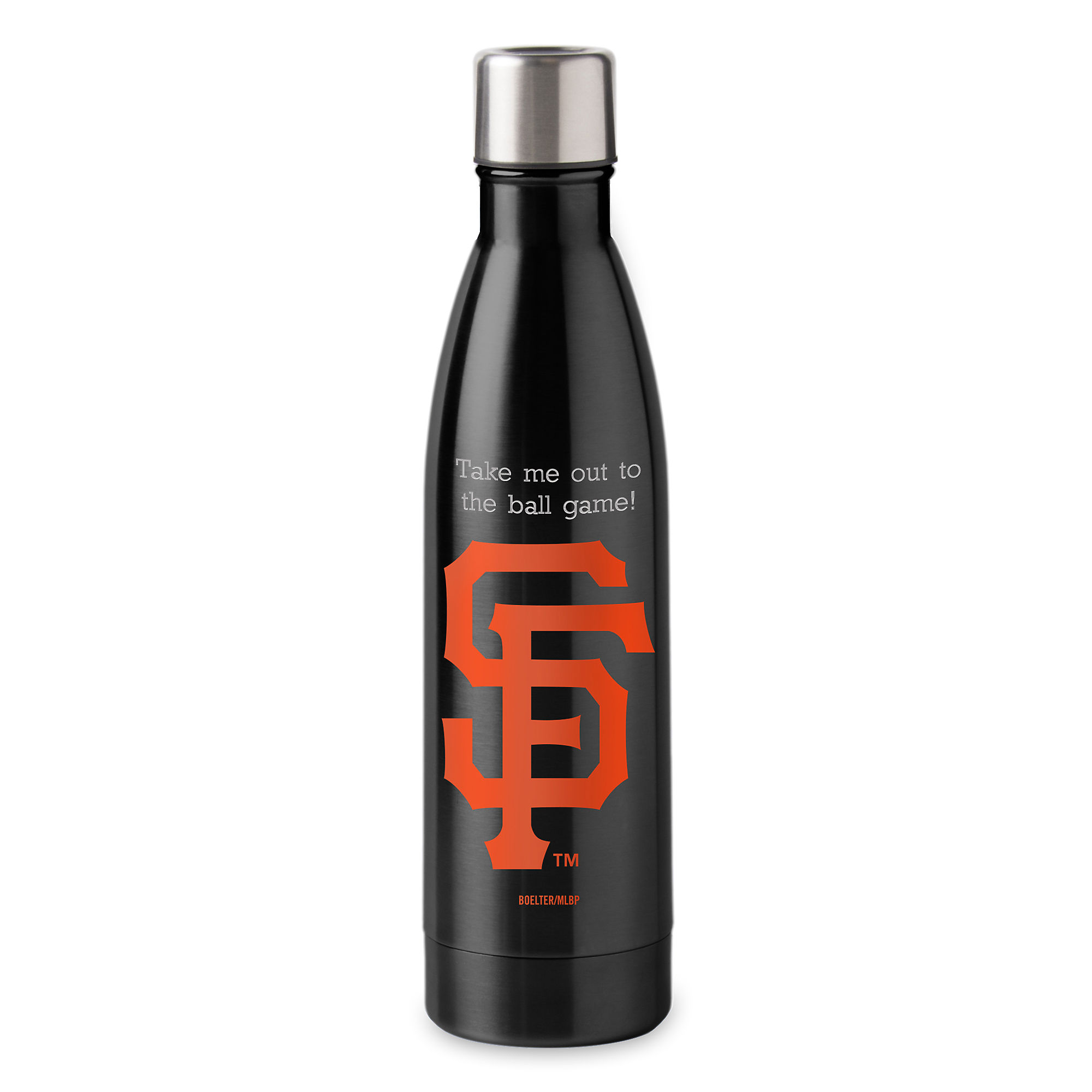 San Francisco Giants 26-Ounce Screw Top Stainless Steel Water Bottle 