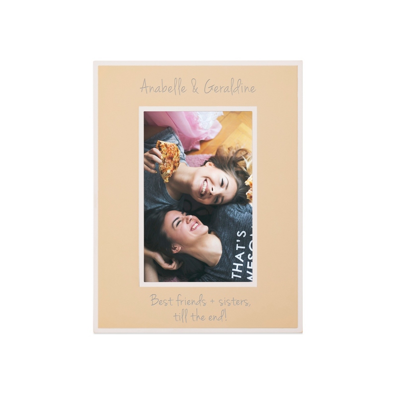 Image of Flat Iron Gold 4x6 Portrait Frame