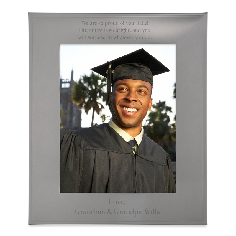 Image of Tremont Gunmetal 8x10 Portrait Frame