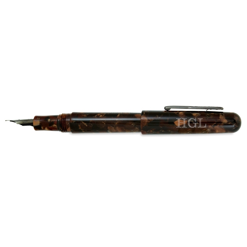 Image of Conklin All American Lapis Brown Fountain Pen