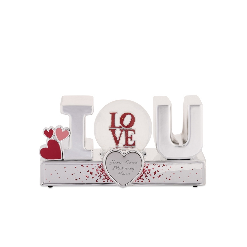Image of I Love U Snow Musical Globe