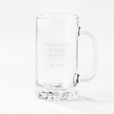 Classic Glass Beer Mug