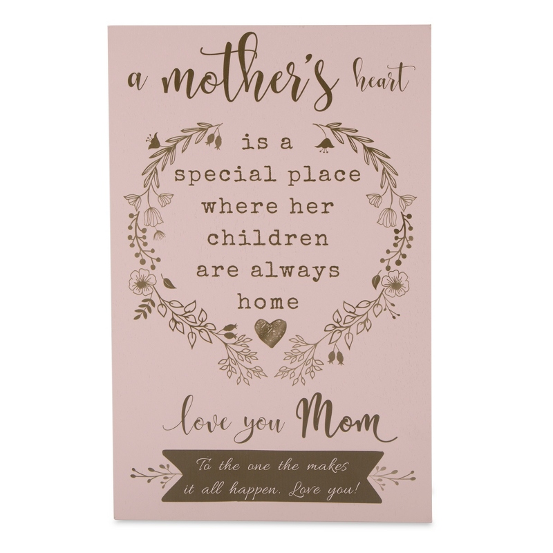 Image of A Mother's Heart Wall Plaque