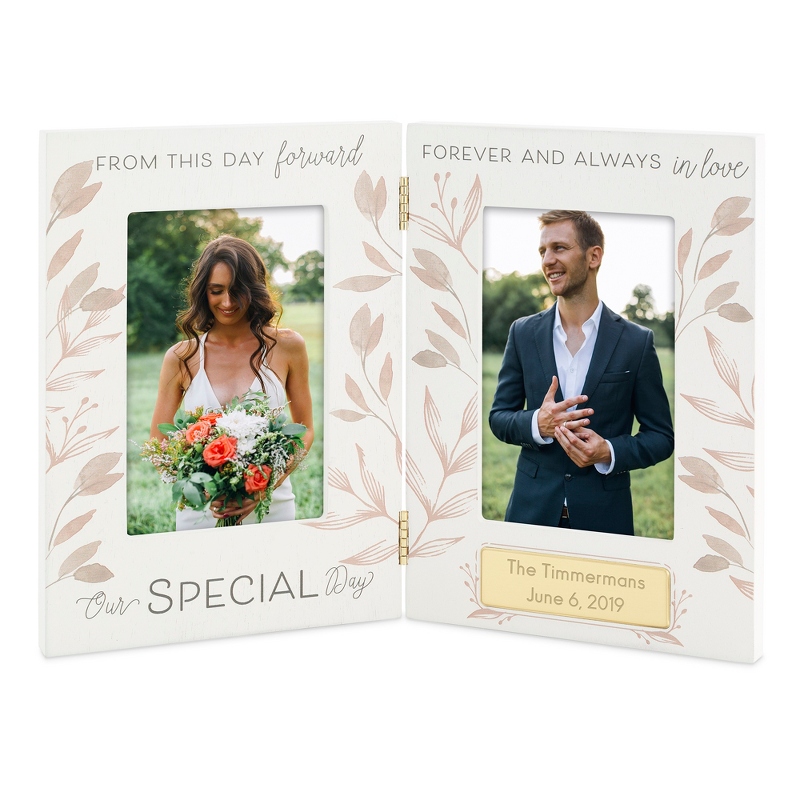 Image of Double Opening Wedding Hinge Frame