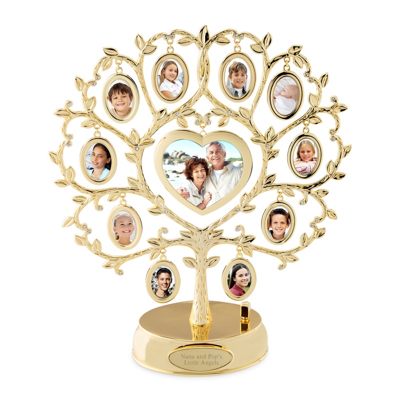 Image of Gold Photo Musical Family Tree