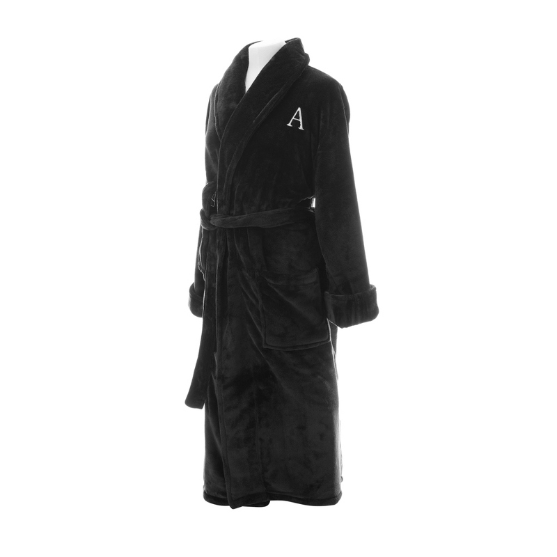 Black Plush Tahoe Robe