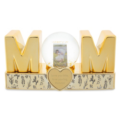 mother and daughter snow globe
