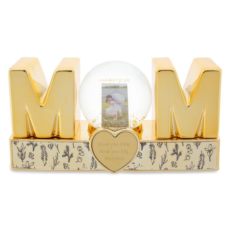 Image of Gold Mom Musical Snow Globe