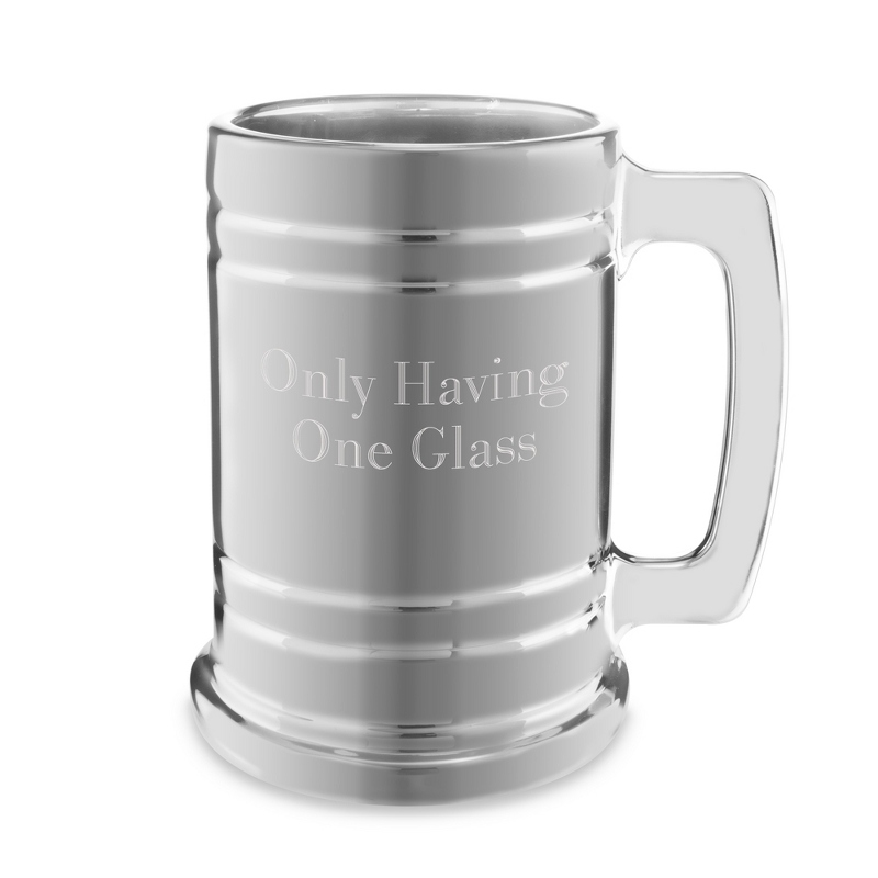 Image of Metallic Beer Mug