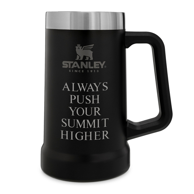 Image of Stanley 24 OZ Matte Black Adventure Vacuum Stein