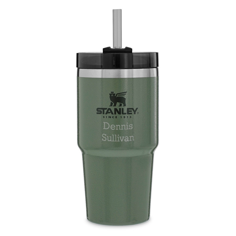 Image of Stanley 20 OZ Hammertone Green Adventure Vacuum Quencher