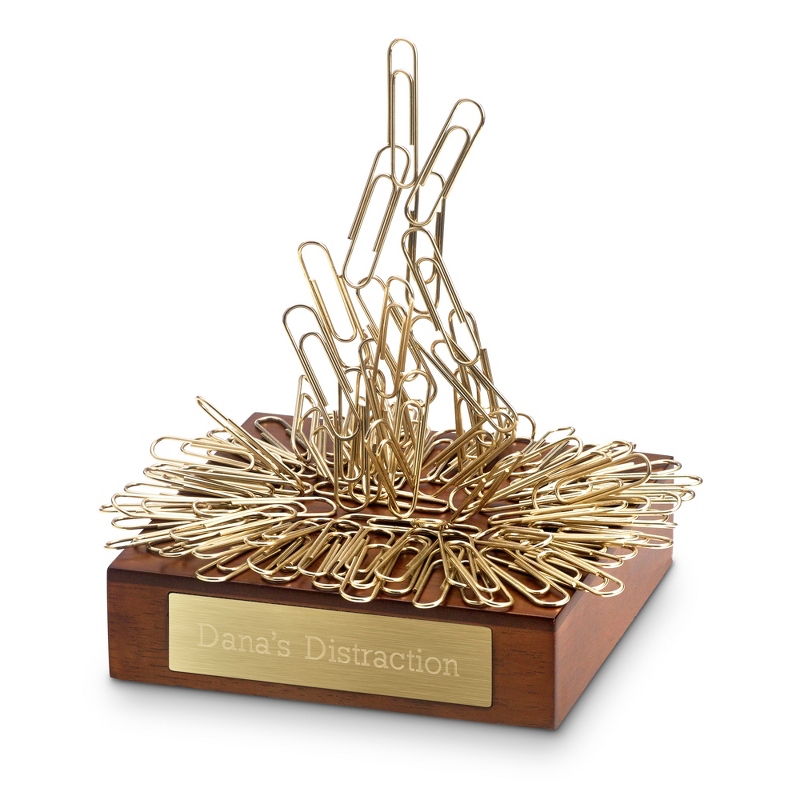 Image of Paper Clip Magnetic Holder Fidget Desk Accessory