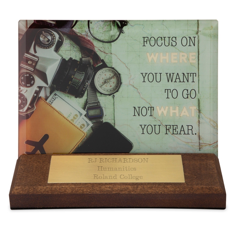 Image of Focus Motivational Desk Plaque