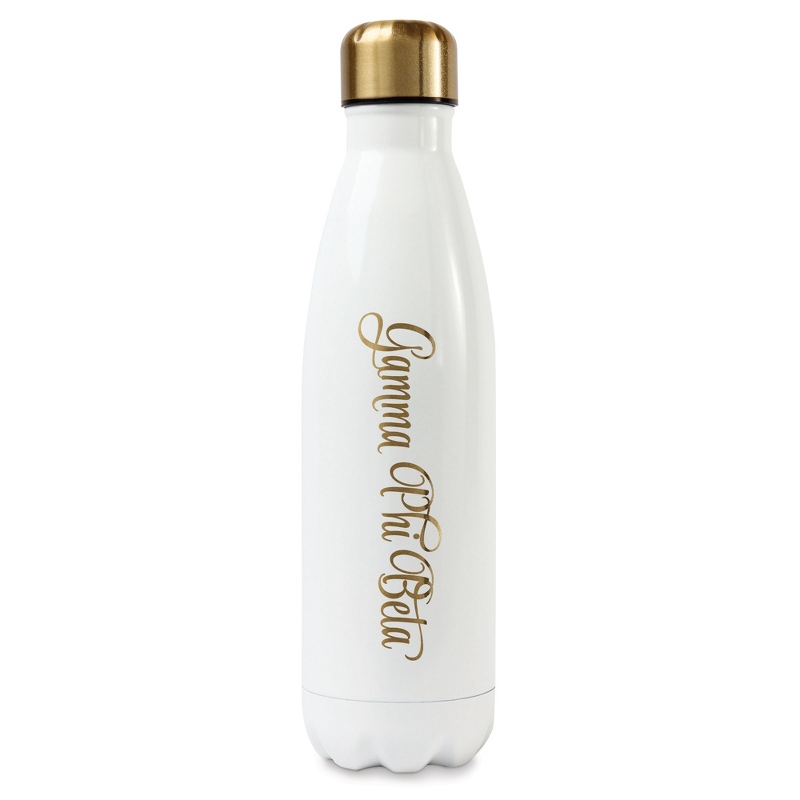 Image of Gamma Phi Beta Sorority 16 OZ Stainless Steel Bottle