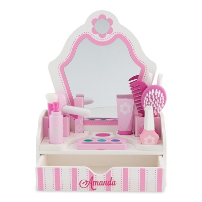 melissa and doug vanity play set personalized